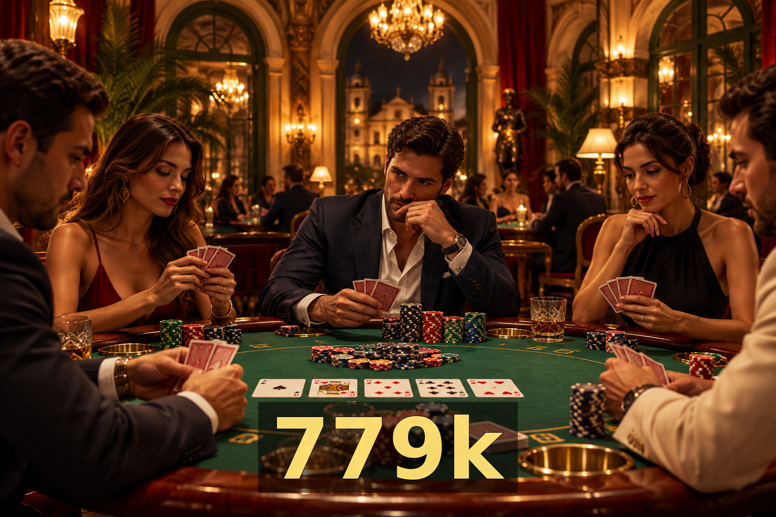 Streaming 4K no cassino ao vivo da 779k
